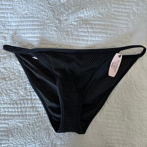 Victoria Secret Women's Black Swim Bottom